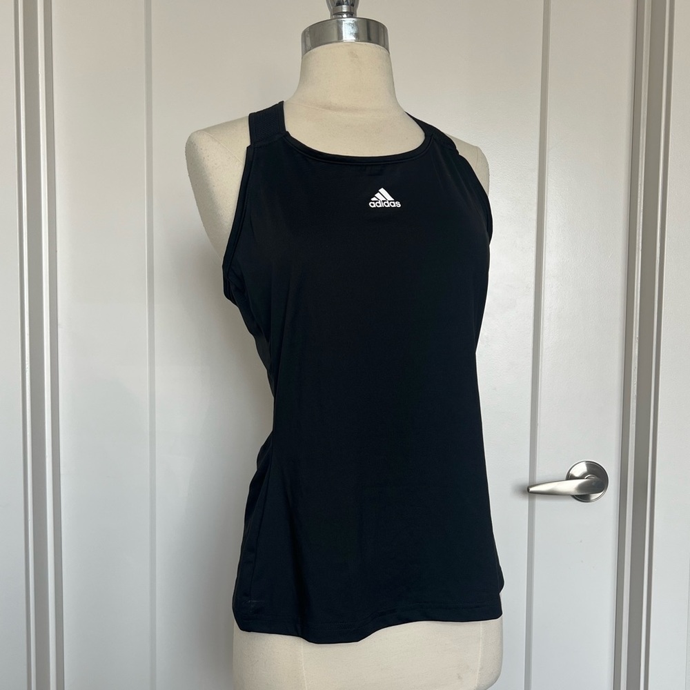 Black Adidas Workout Tank